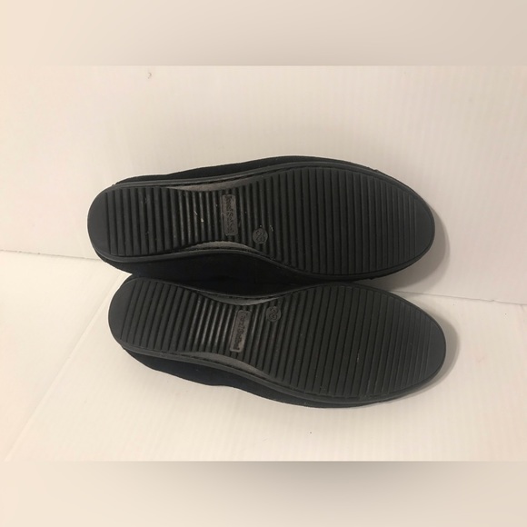 Josef Seidel comfort black flat shoes suede women size 38 / 7.5 US - Picture 6 of 8